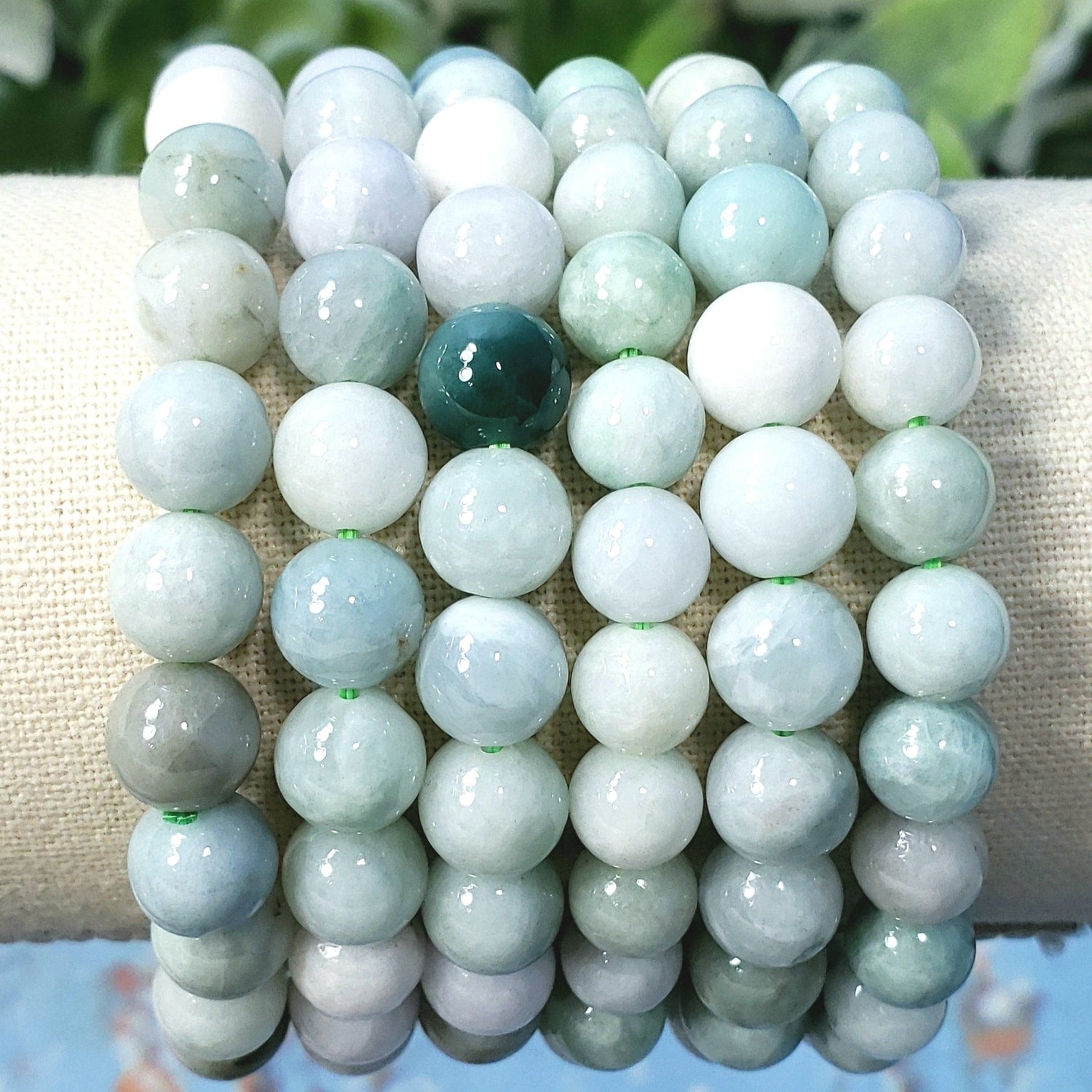 Burma Jade 8mm Bracelet - Crystal Happenings