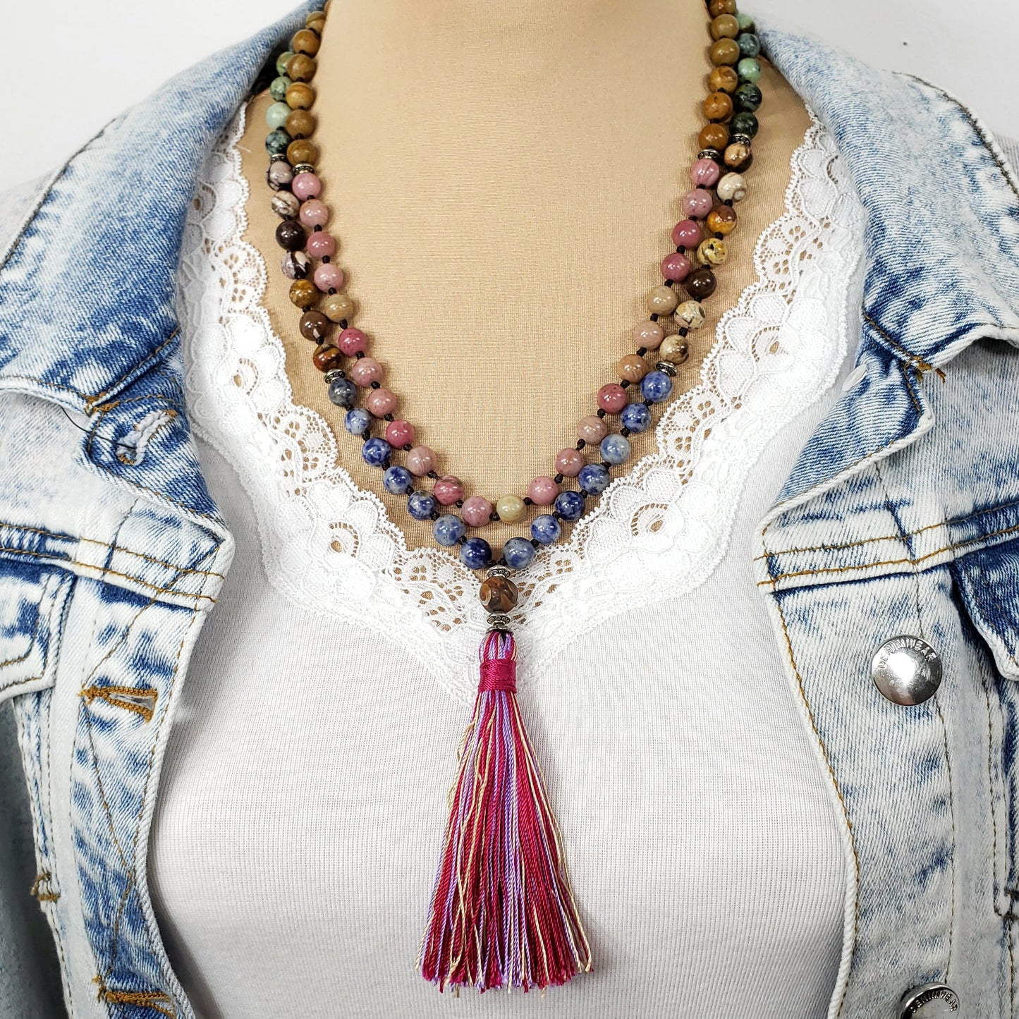 Soothing Mixed Bead Mala