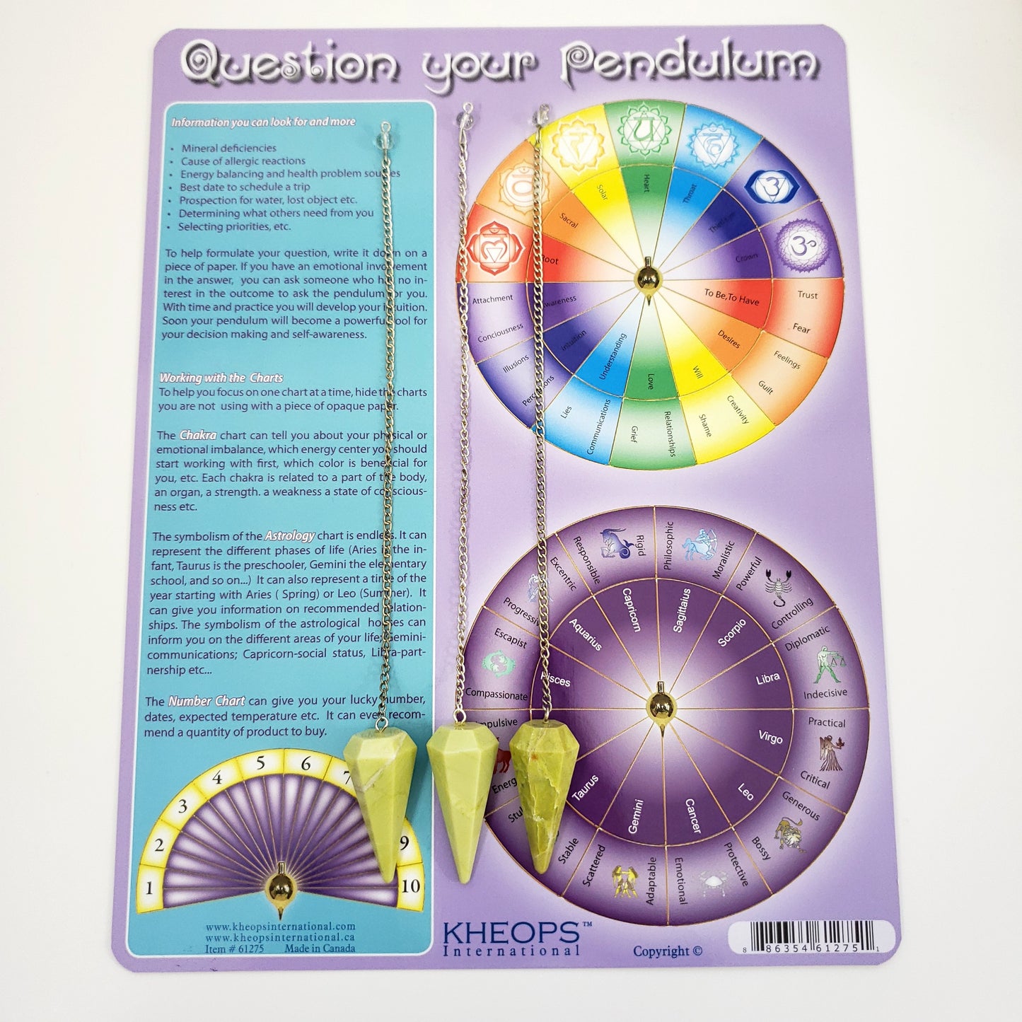 Infinite Stone Pendulum – Grounded Calm, Kundalini Awakening & Heart Balance