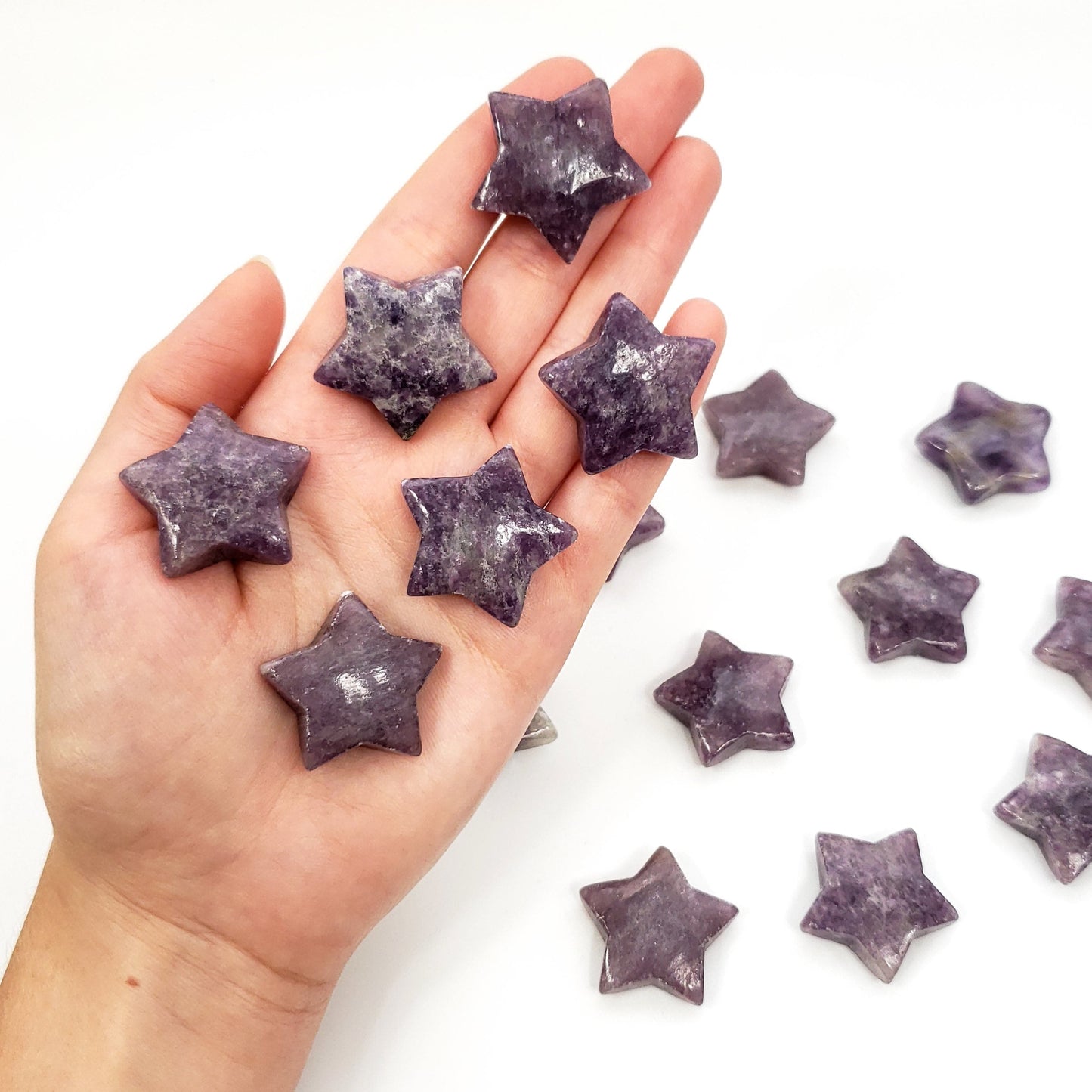 Lepidolite Star – Calm, Clarity & Emotional Reset