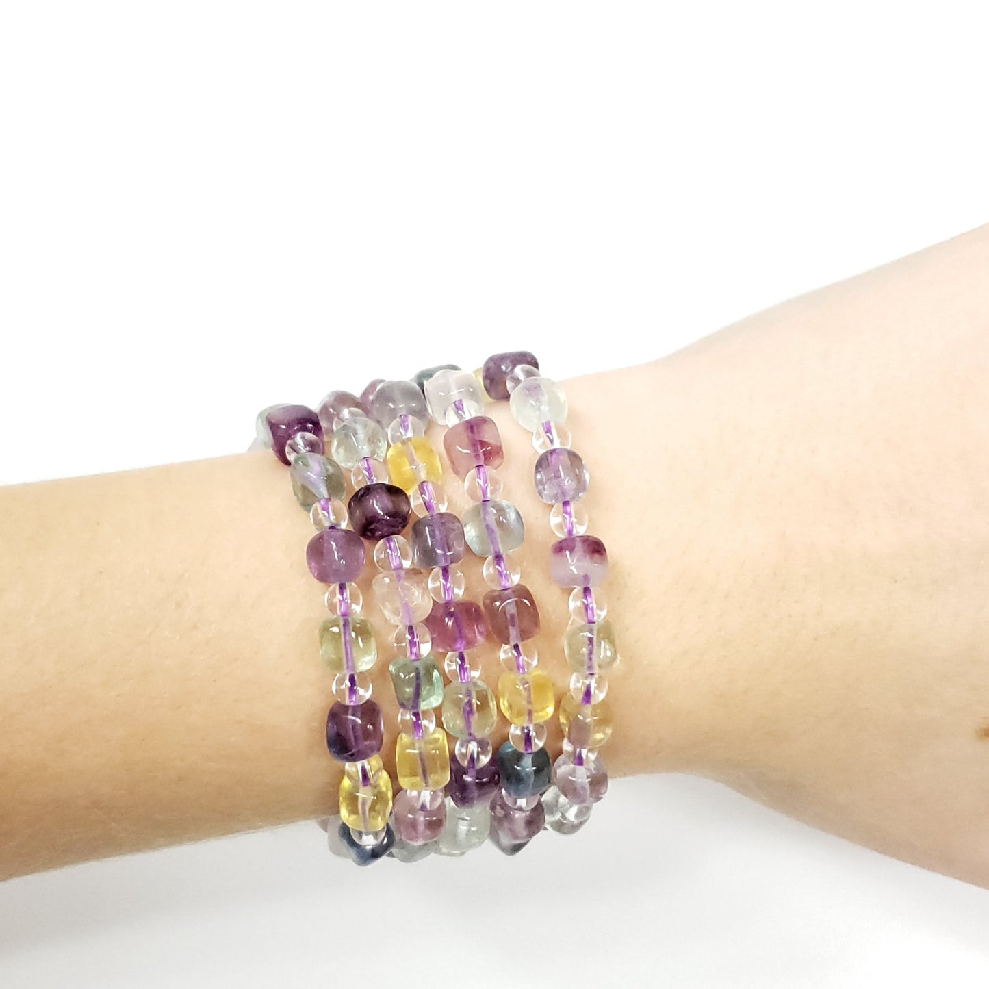 Rainbow Fluorite Bracelet – Clarity, Balance and Gentle Energy Flow