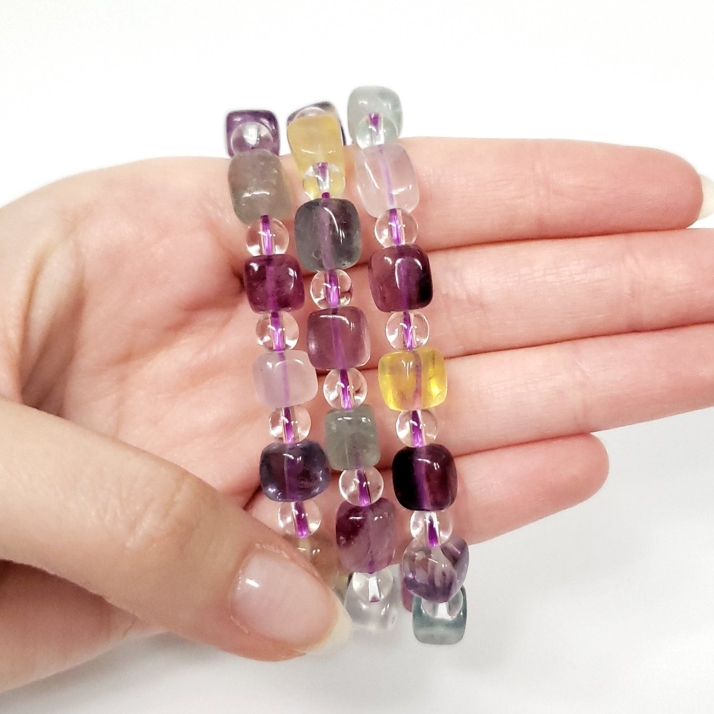 Rainbow Fluorite Bracelet – Clarity, Balance and Gentle Energy Flow