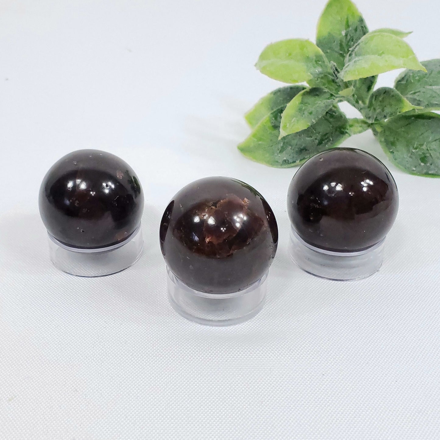 Natural Red Garnet Sphere for Energy, Passion & Root Chakra Healing