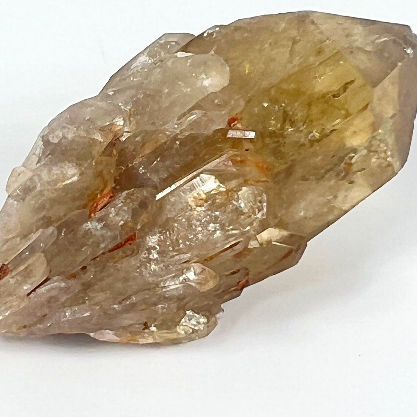 Rare Congo Citrine Point – Manifestation, Abundance & Kundalini Energy