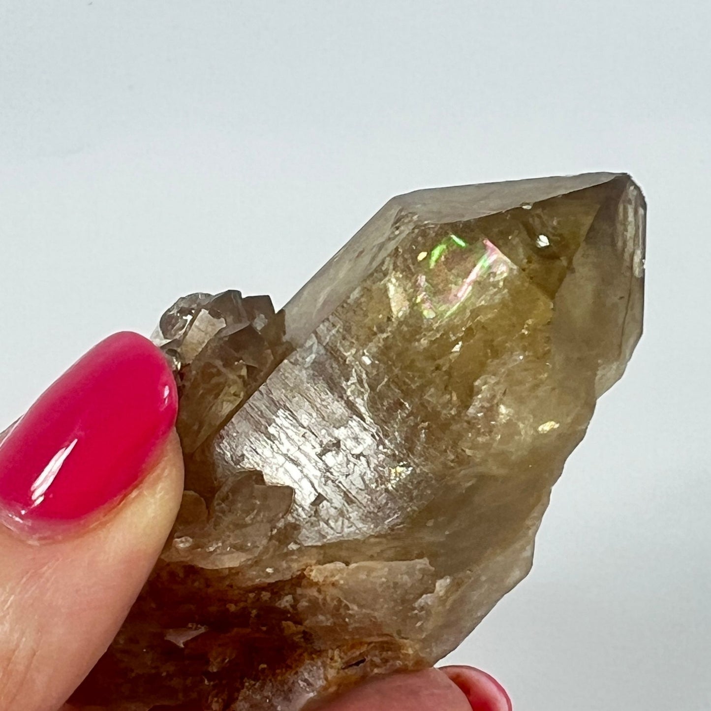 Rare Congo Citrine Point – Manifestation, Abundance & Kundalini Energy