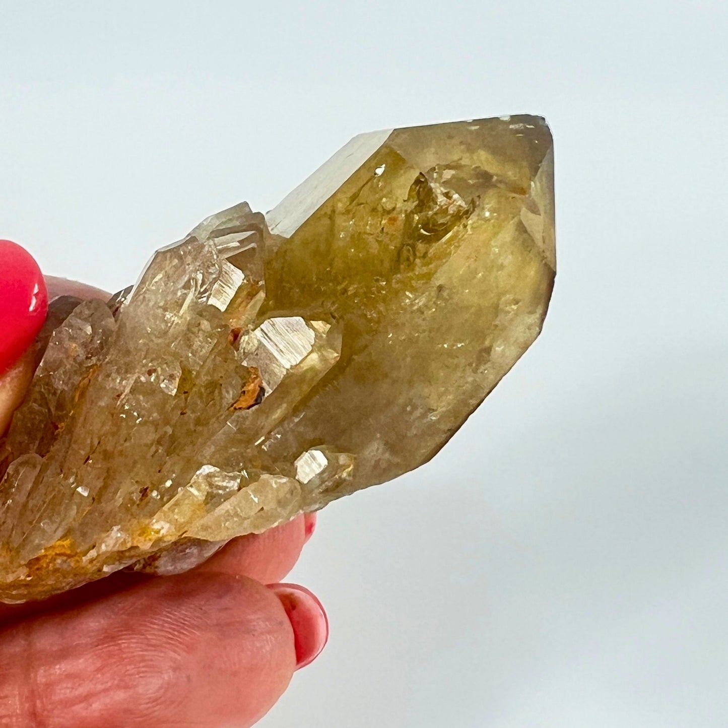 Rare Congo Citrine Point – Manifestation, Abundance & Kundalini Energy