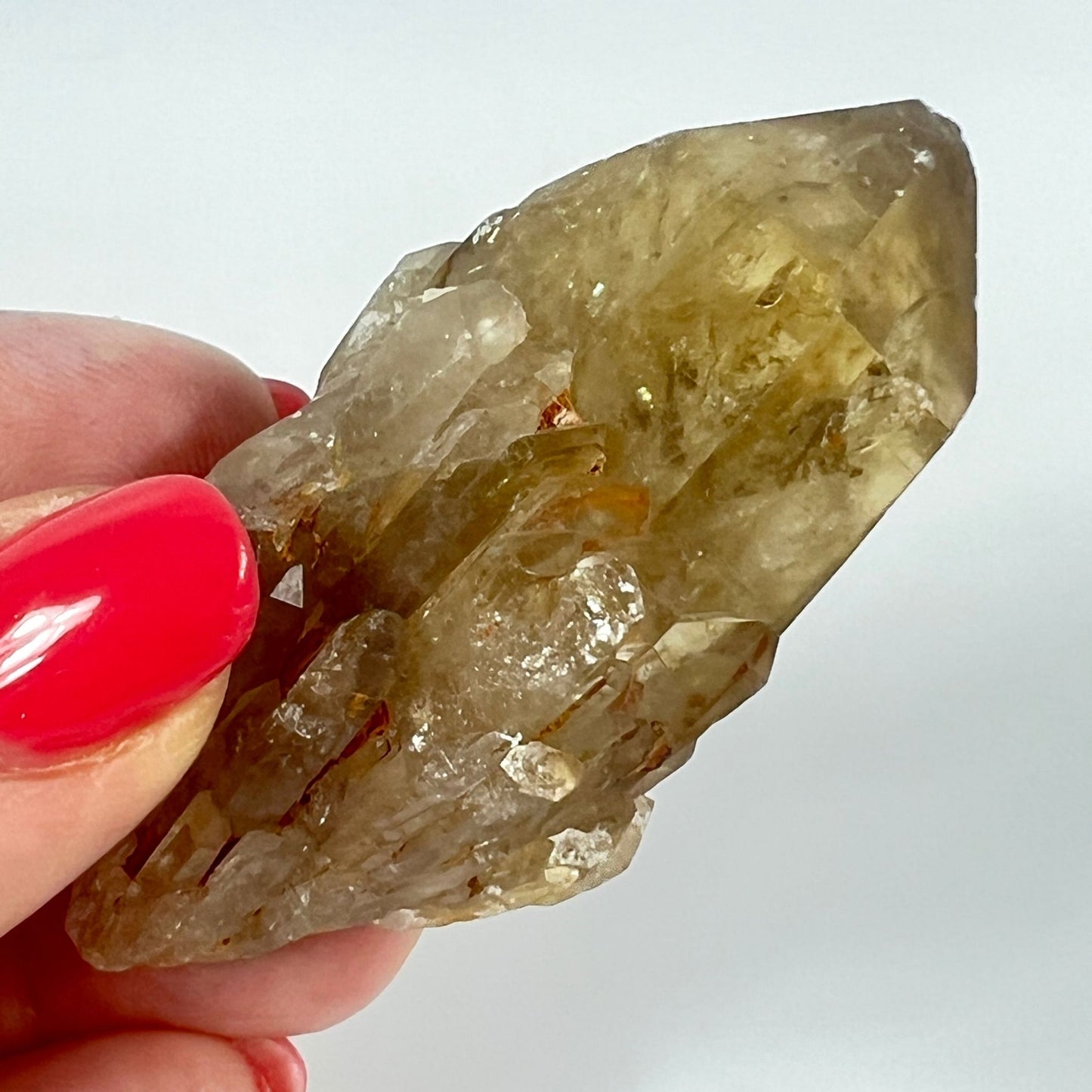 Rare Congo Citrine Point – Manifestation, Abundance & Kundalini Energy