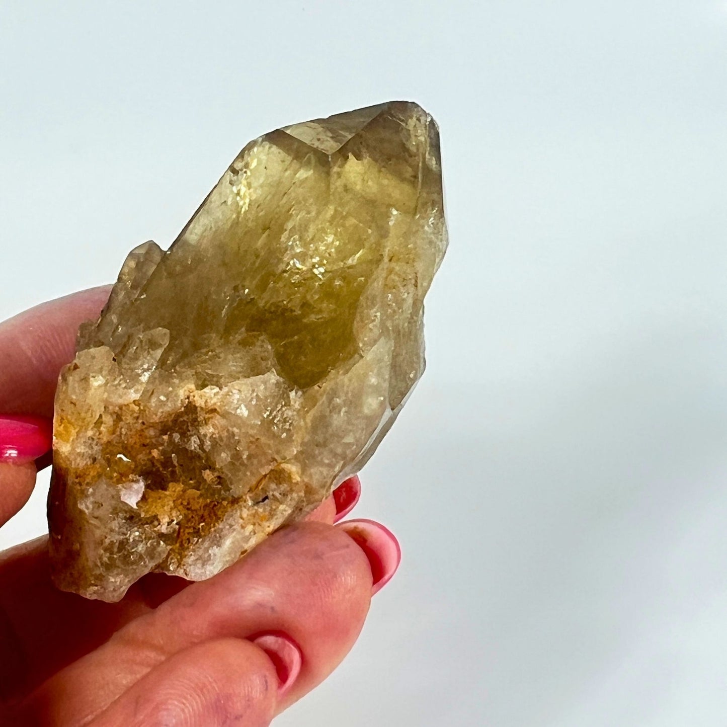 Rare Congo Citrine Point – Manifestation, Abundance & Kundalini Energy
