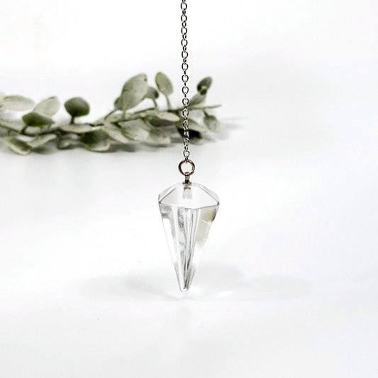 Clear Quartz Pendulum – Amplify Energy, Dowsing and Healing Clarity