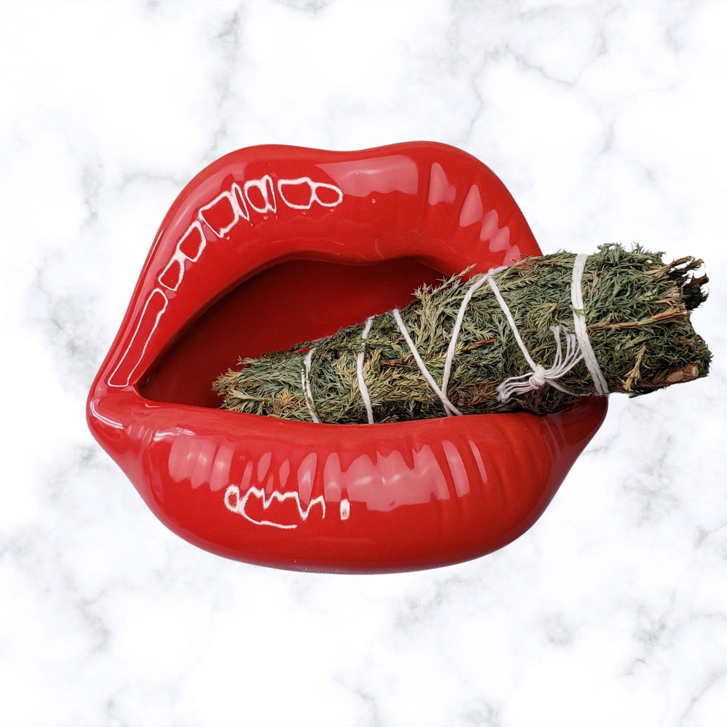 Sexy Lips Ceramic Bowl for Sage, Cyrstals and other Keepsakes