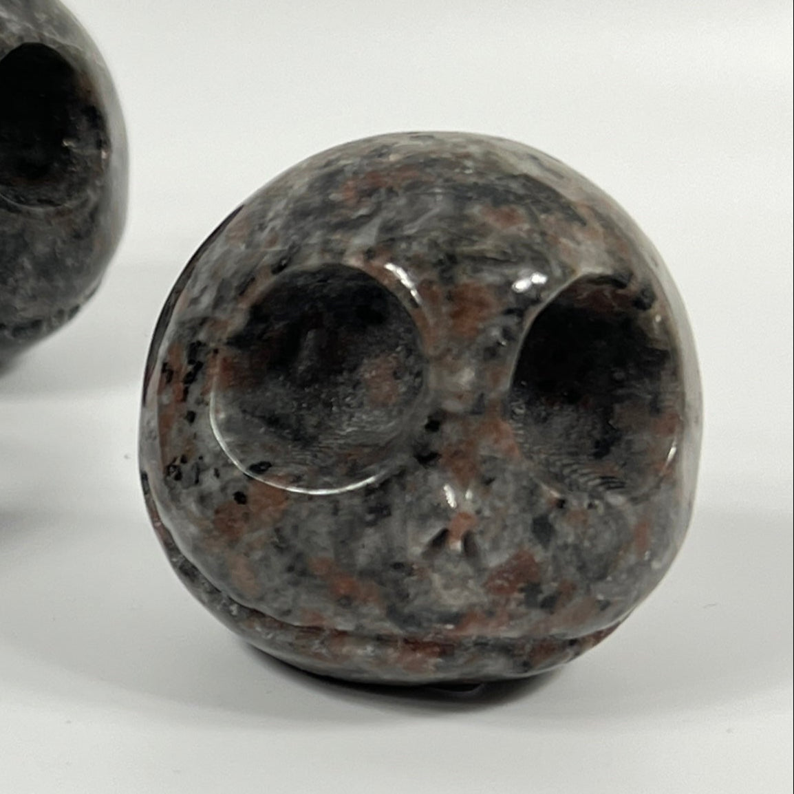 UV Reactive Yooperlite Jack Skellington Sphere – A Mesmerizing Glow with Spooky Charm Halloween Crystal