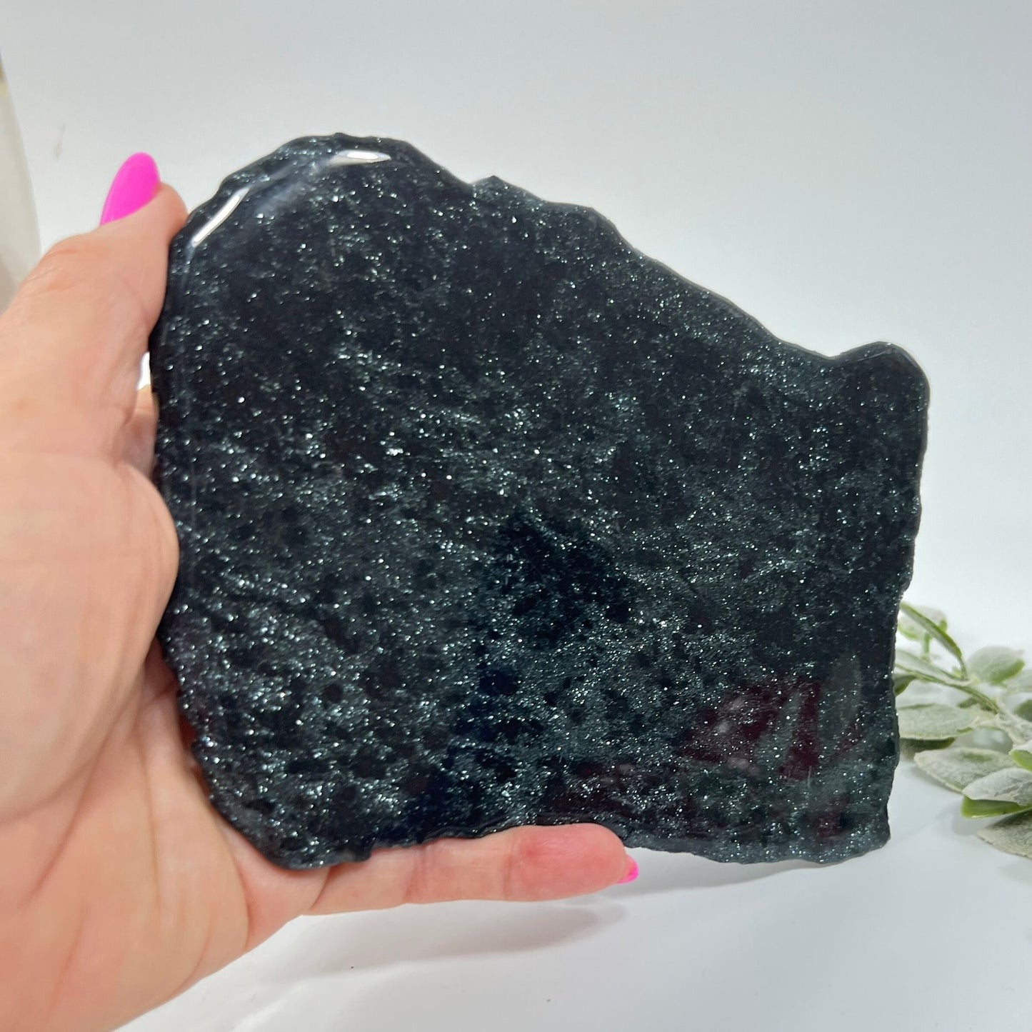 Specular Hematite Slab – Clarity, Grounding & Reflective Insight
