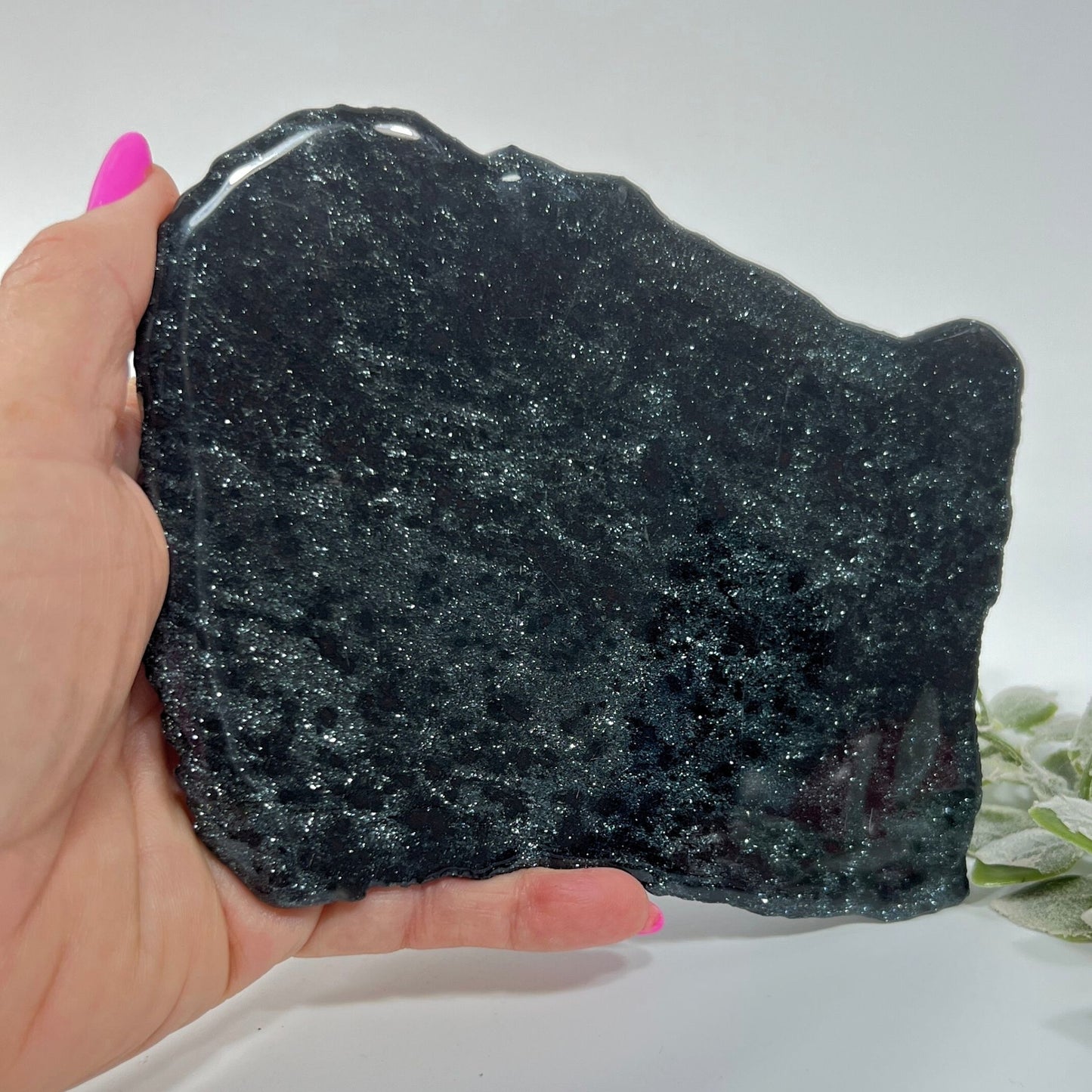 Specular Hematite Slab – Clarity, Grounding & Reflective Insight