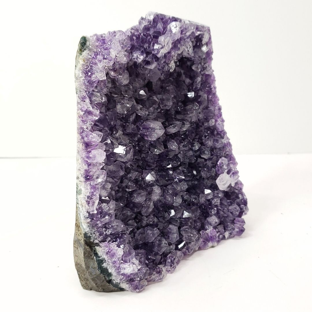 Amethyst Standing Cluster | Natural Crystal for Peace and Protection