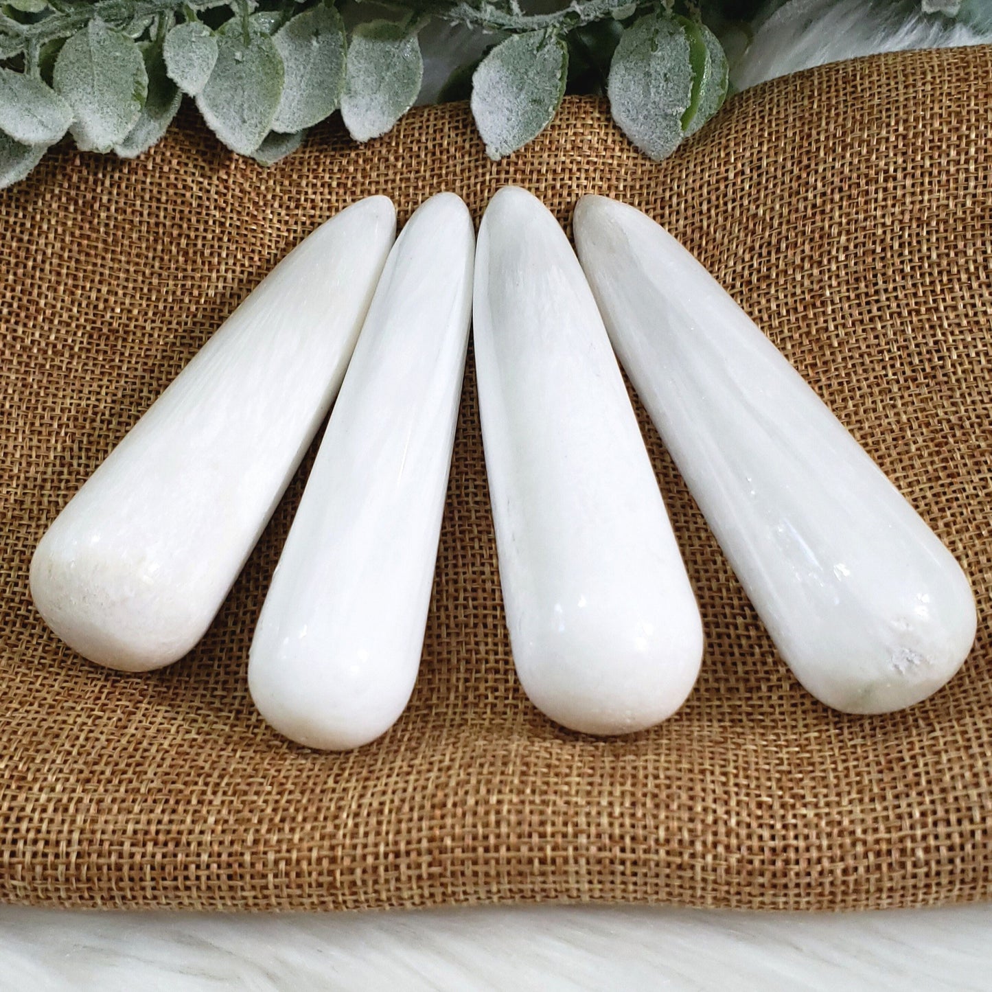 Scolecite Wand – Auric Cleansing, Inner Peace & Higher Connection