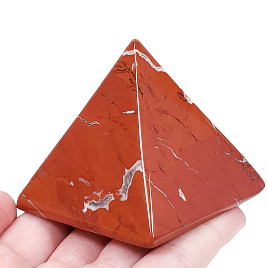Red Jasper Pyramid