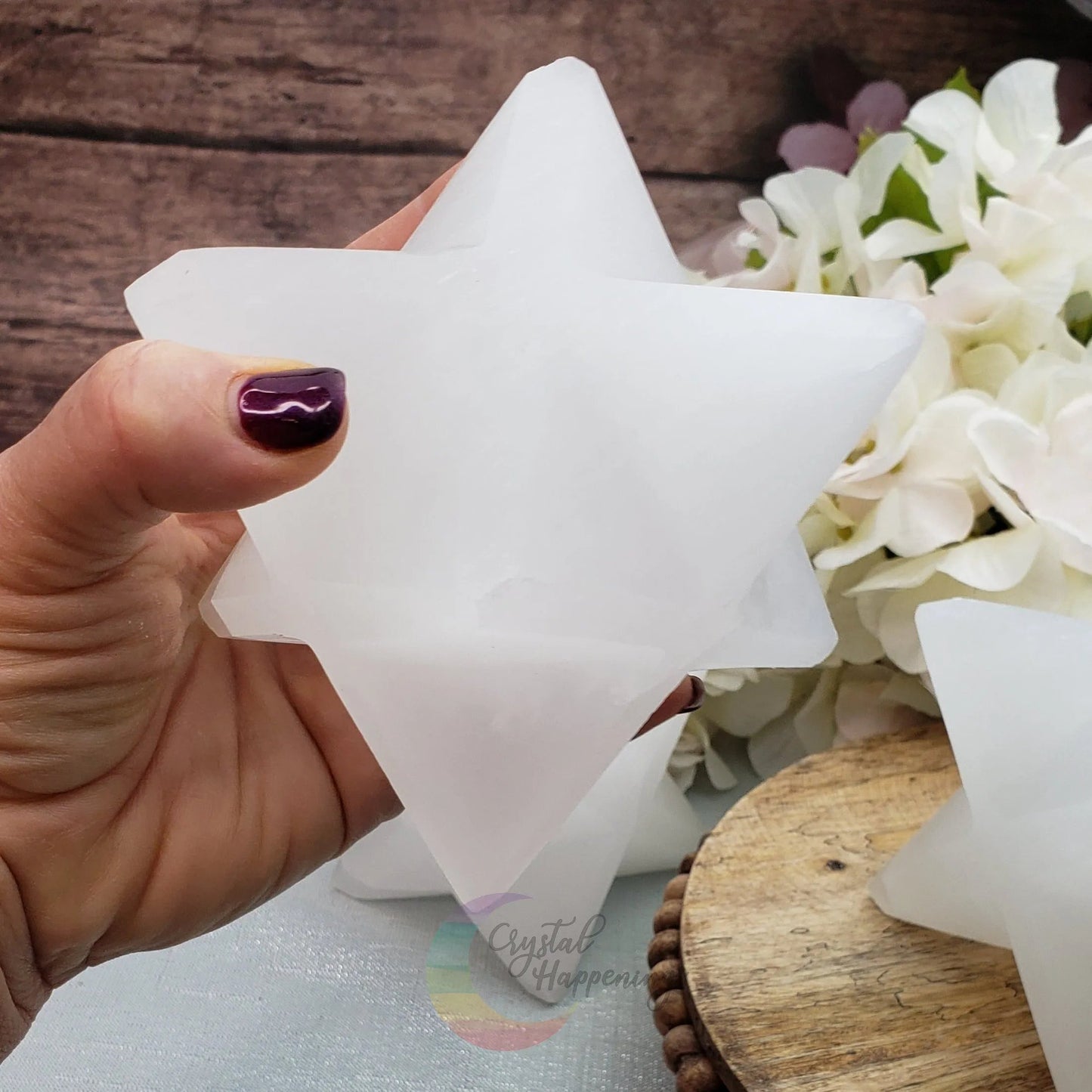 Merkaba Meditation Light Activation Selenite Merkaba Star