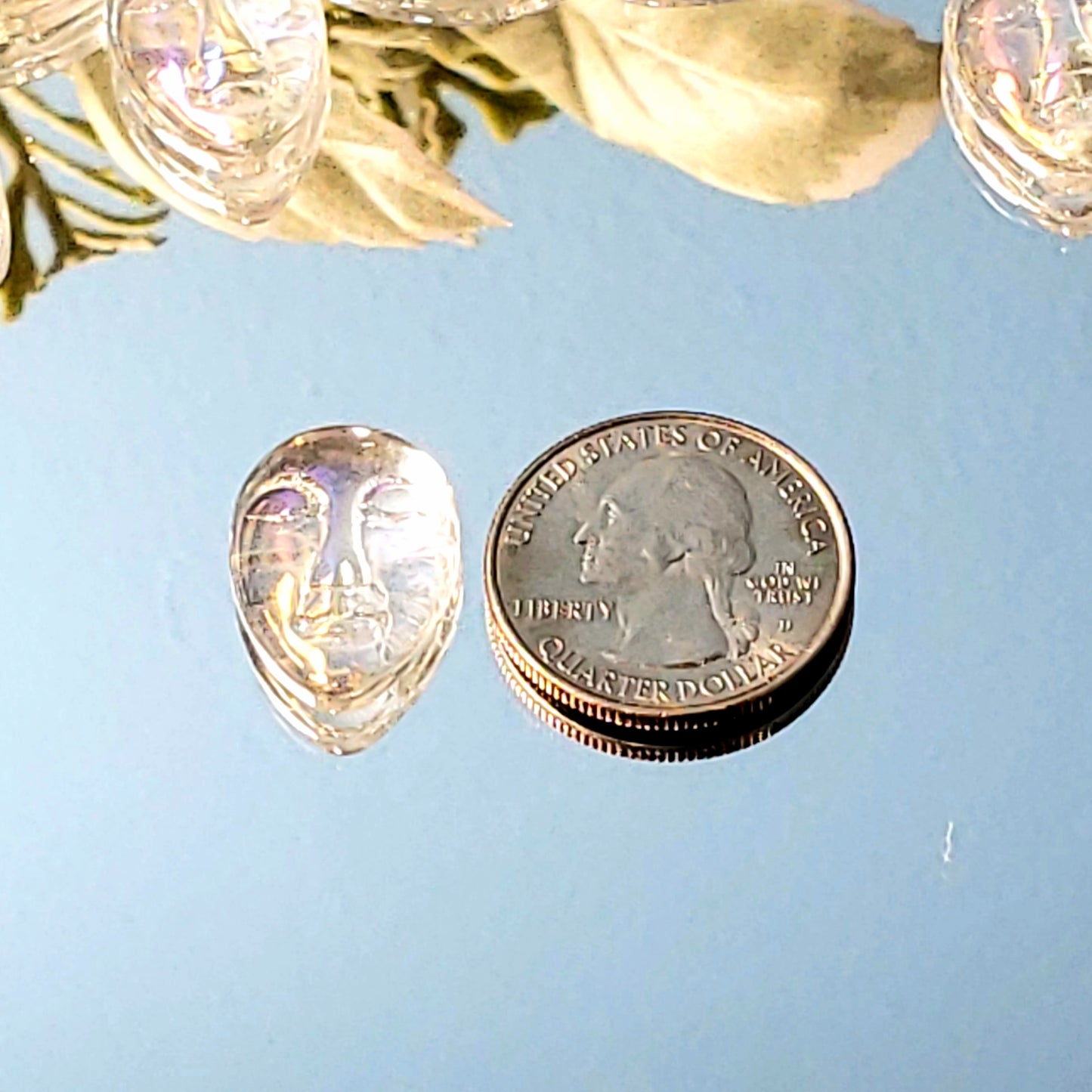 Angel Aura Quartz Goddess Face - Crystal Happenings