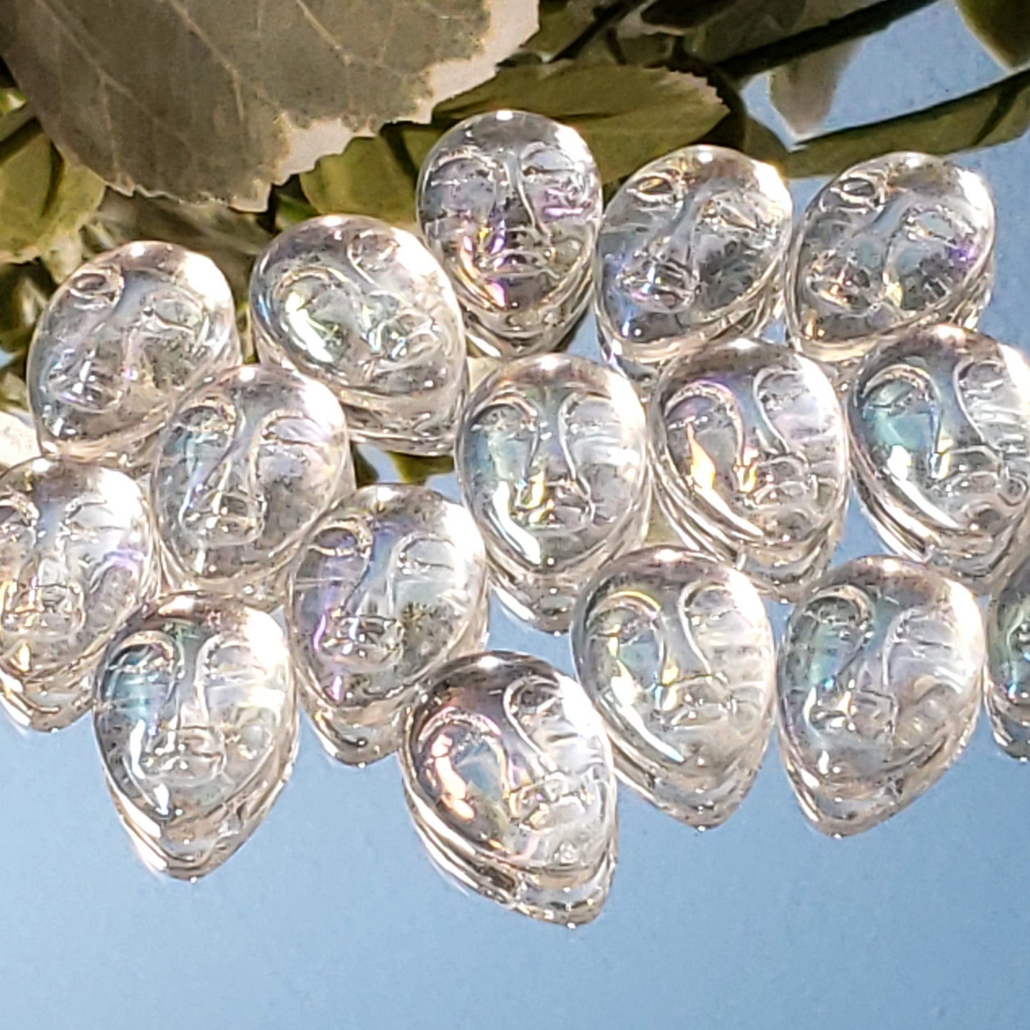Angel Aura Quartz Goddess Face - Crystal Happenings
