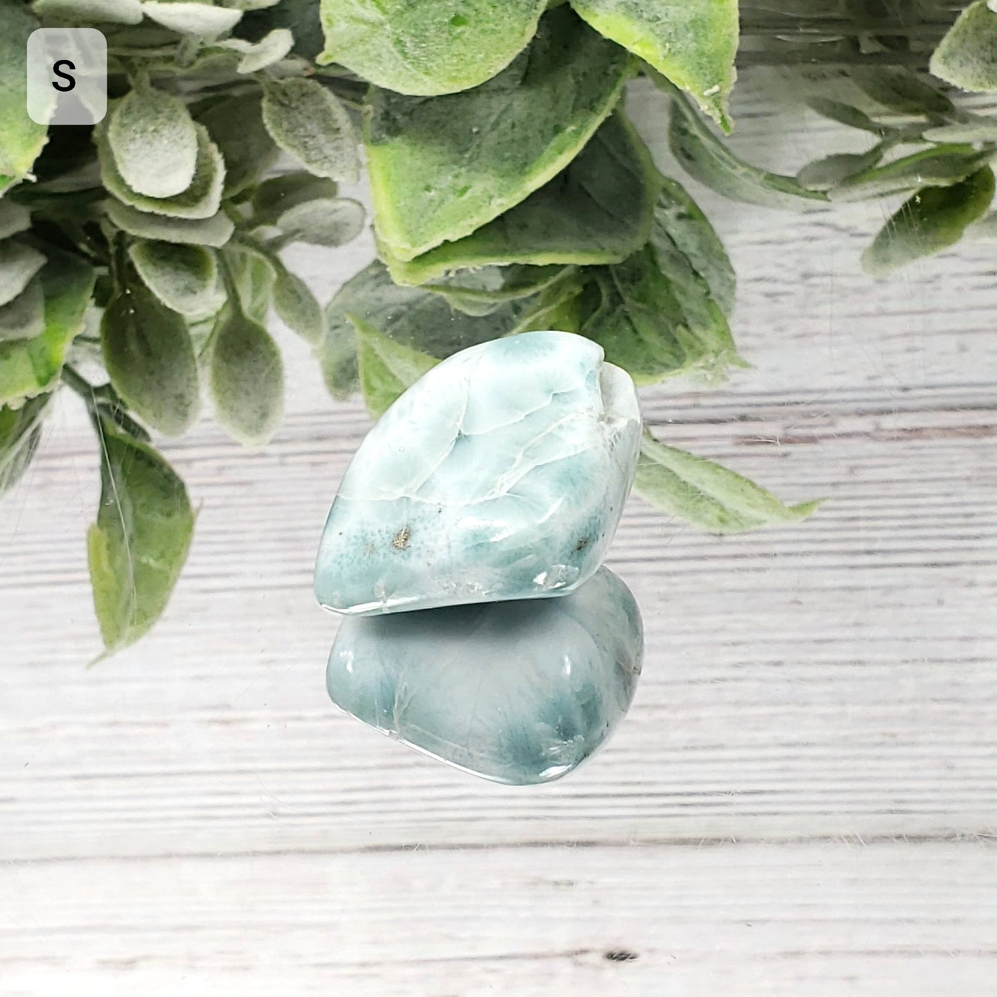 Larimar Tumbled Stone - Crystal Happenings