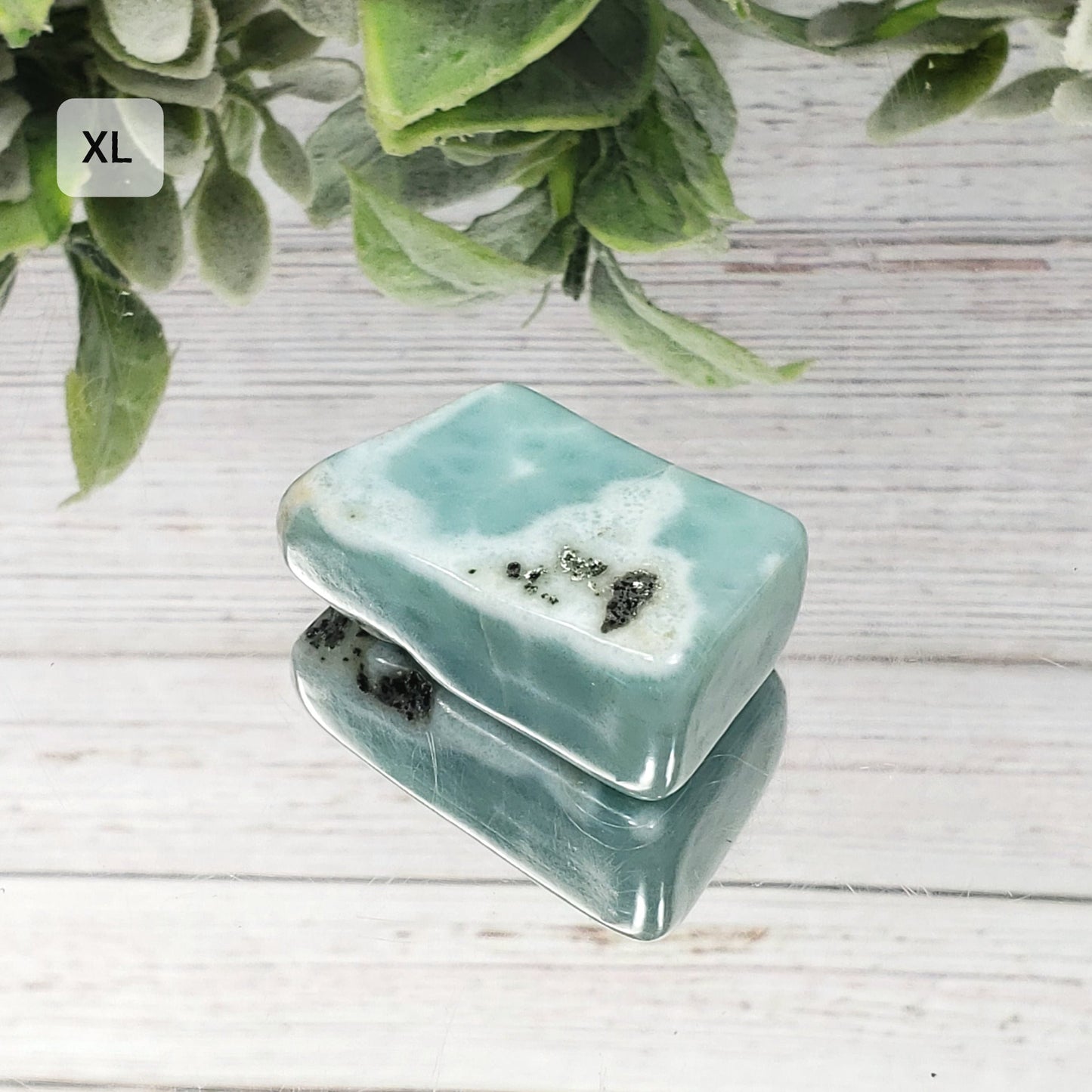 Larimar Tumbled Stone - Crystal Happenings