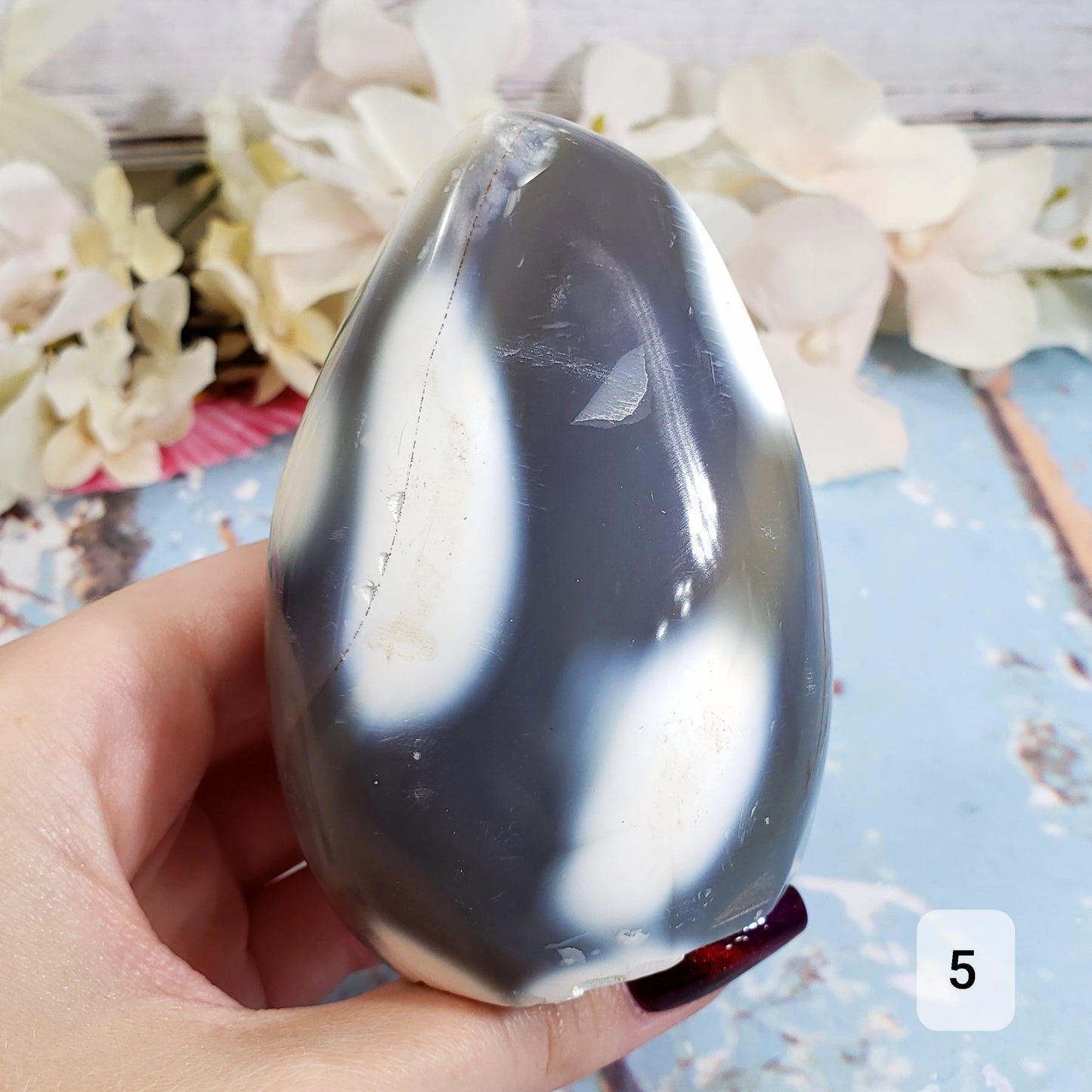 Orca Agate Freeform Towers 4-6 - Crystal Happenings