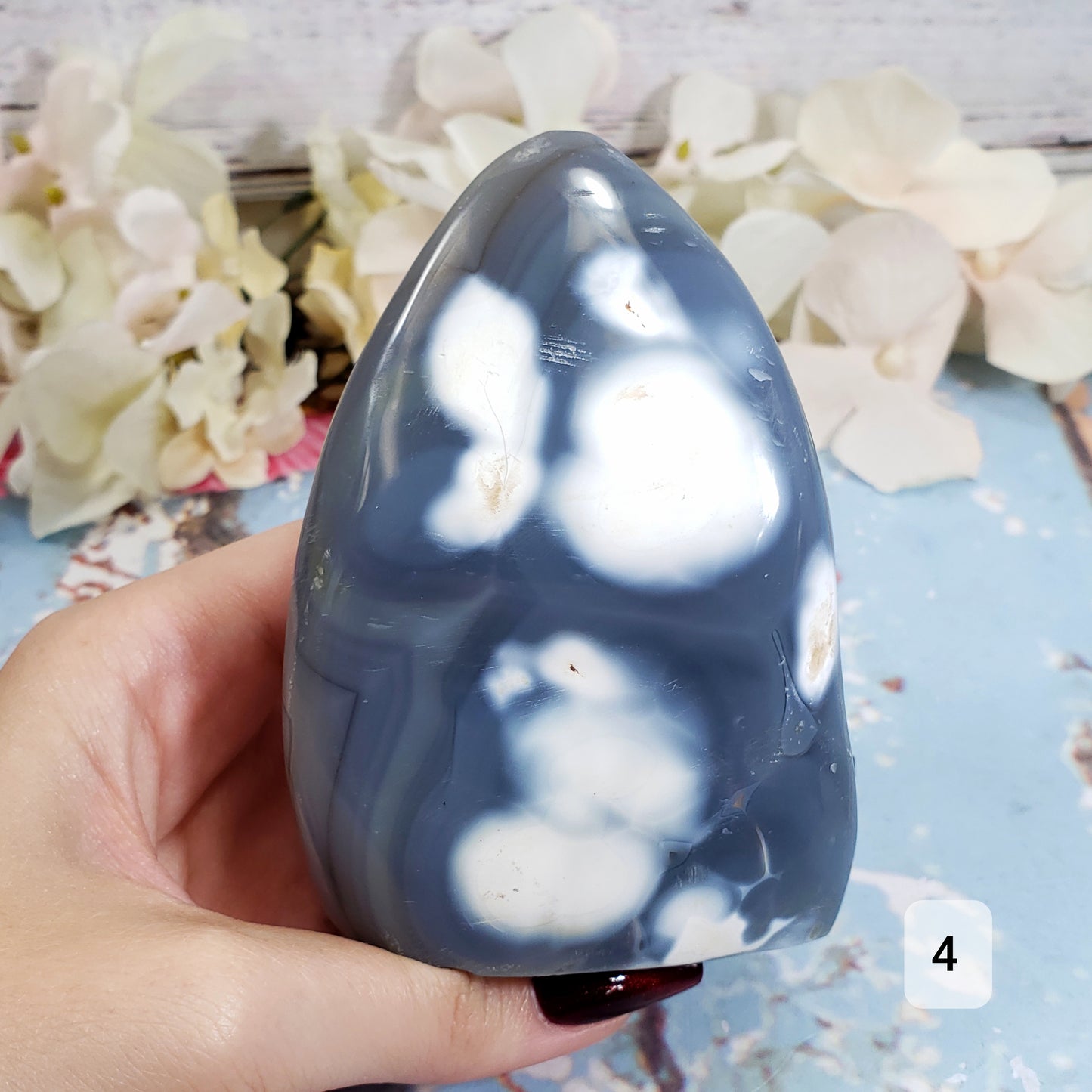 Orca Agate Freeform Towers 4-6 - Crystal Happenings