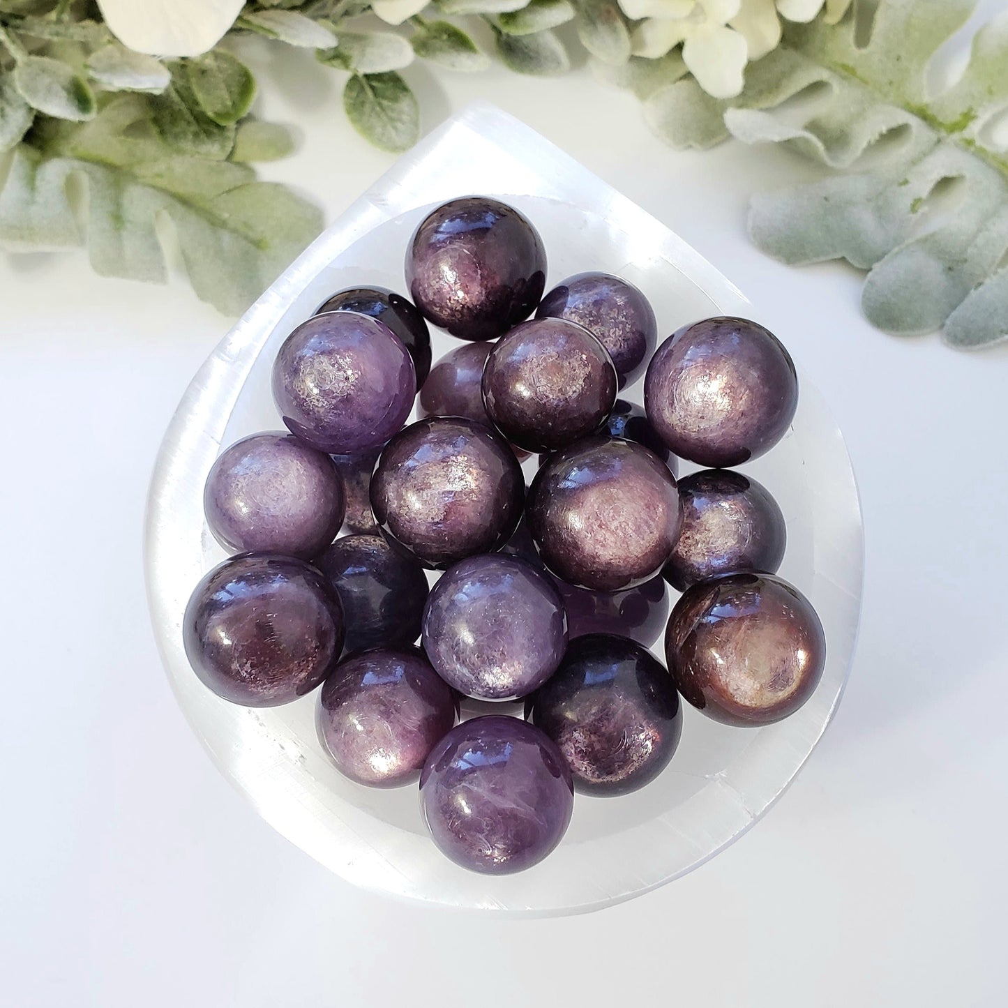 Gem Lepidolite Mini Sphere