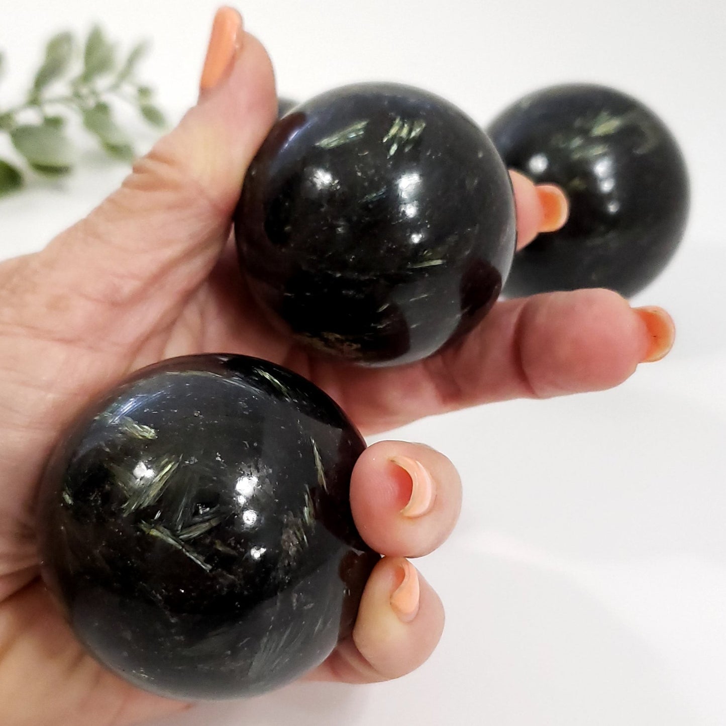 Astrophyllite Crystal Sphere – A Rare Gem of Mystical Beauty and Spiritual Insight