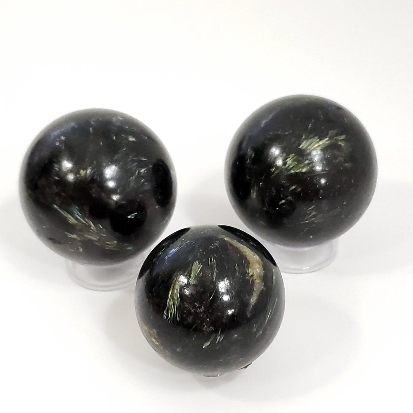 Astrophyllite Crystal Sphere – A Rare Gem of Mystical Beauty and Spiritual Insight