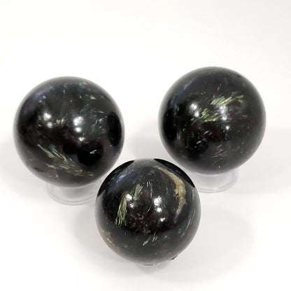 Astrophyllite Crystal Sphere – A Rare Gem of Mystical Beauty and Spiritual Insight