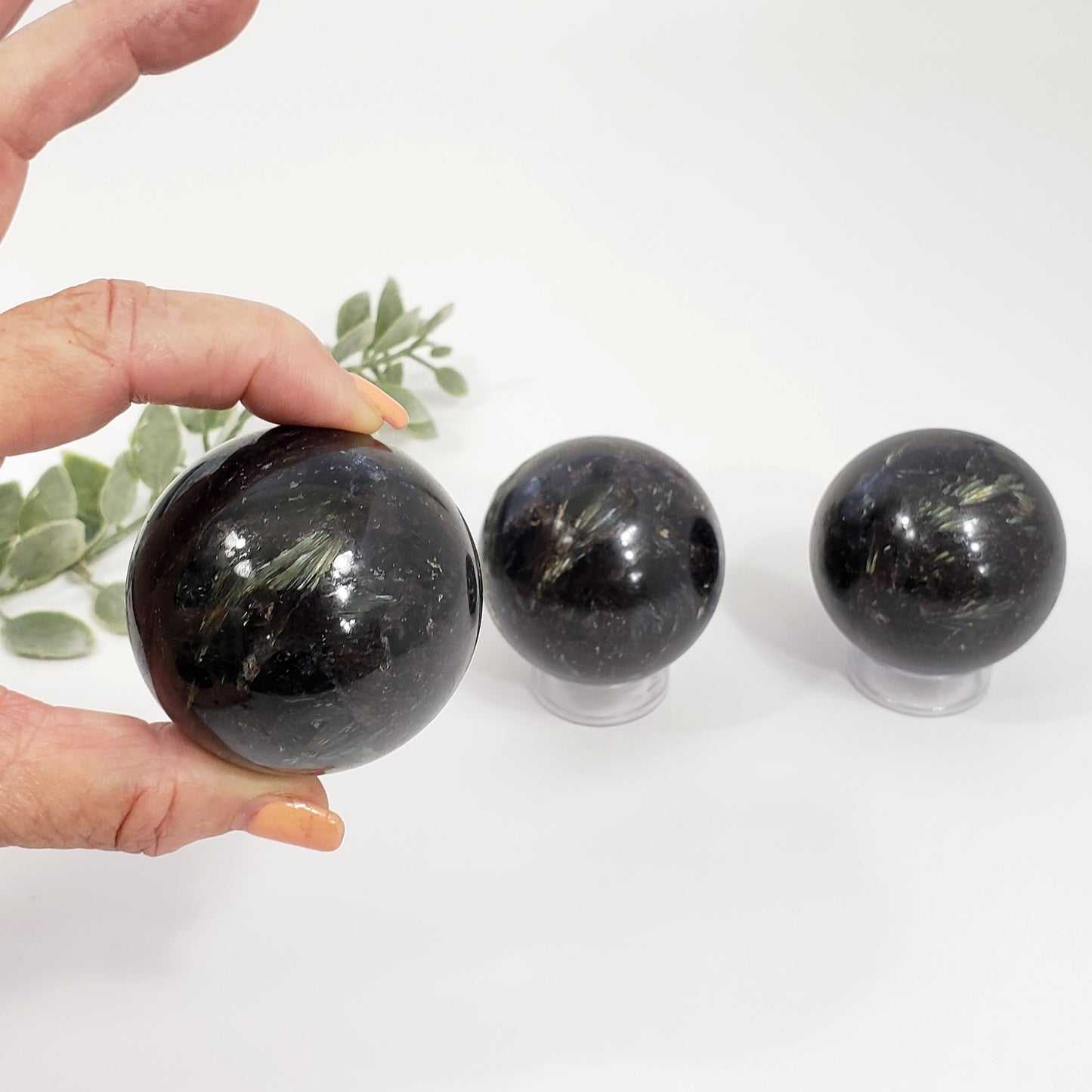 Astrophyllite Crystal Sphere – A Rare Gem of Mystical Beauty and Spiritual Insight