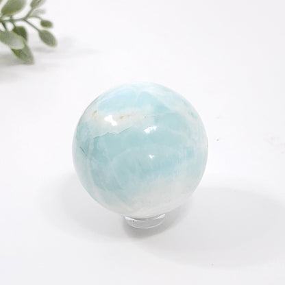 Blue Hemimorphite Sphere for Joy, Calm and Emotional Balance
