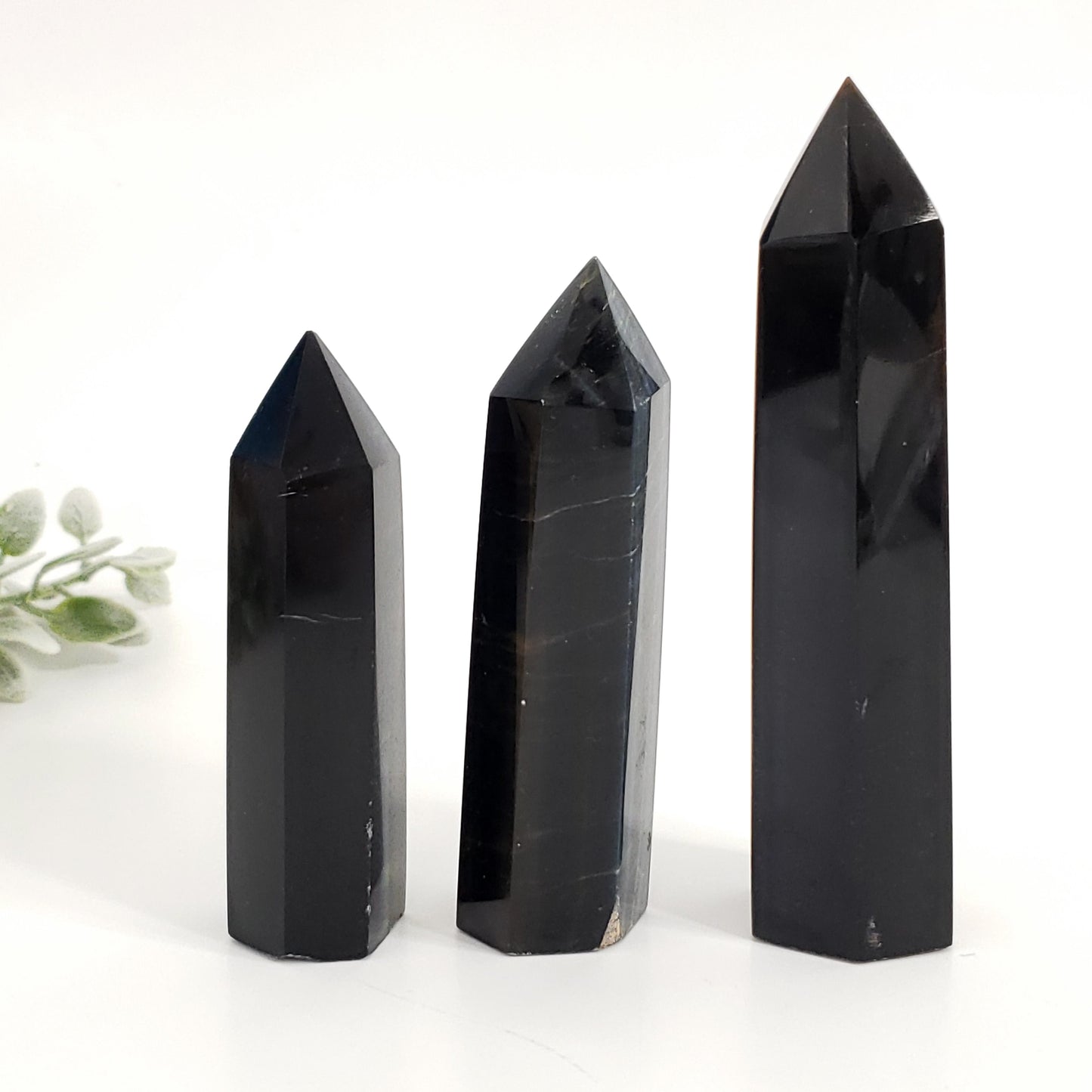 Blue Tiger Eye Point – Focus, Protection & Inner Strength