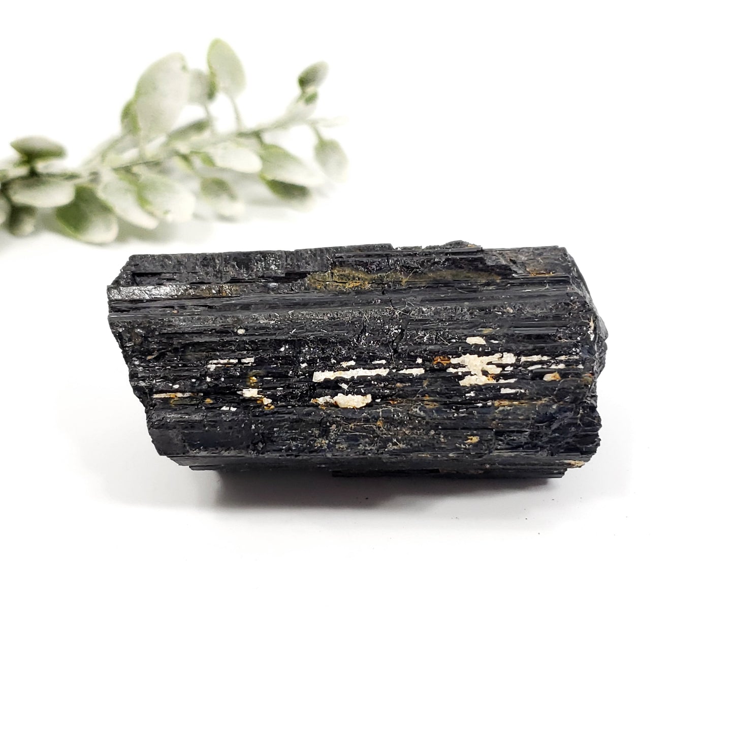 Small Natural Black Tourmaline Crystal – Grounding, Protection, and Balance