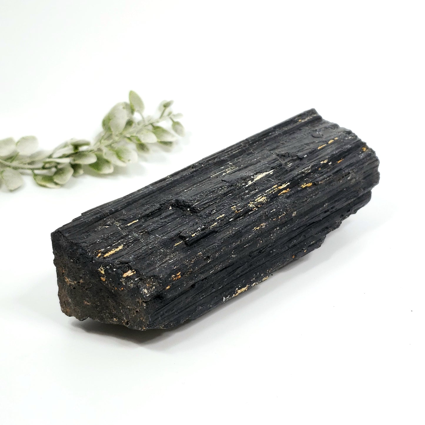Large Raw Black Tourmaline Crystal – Protection, Grounding, and Cleansing Energy