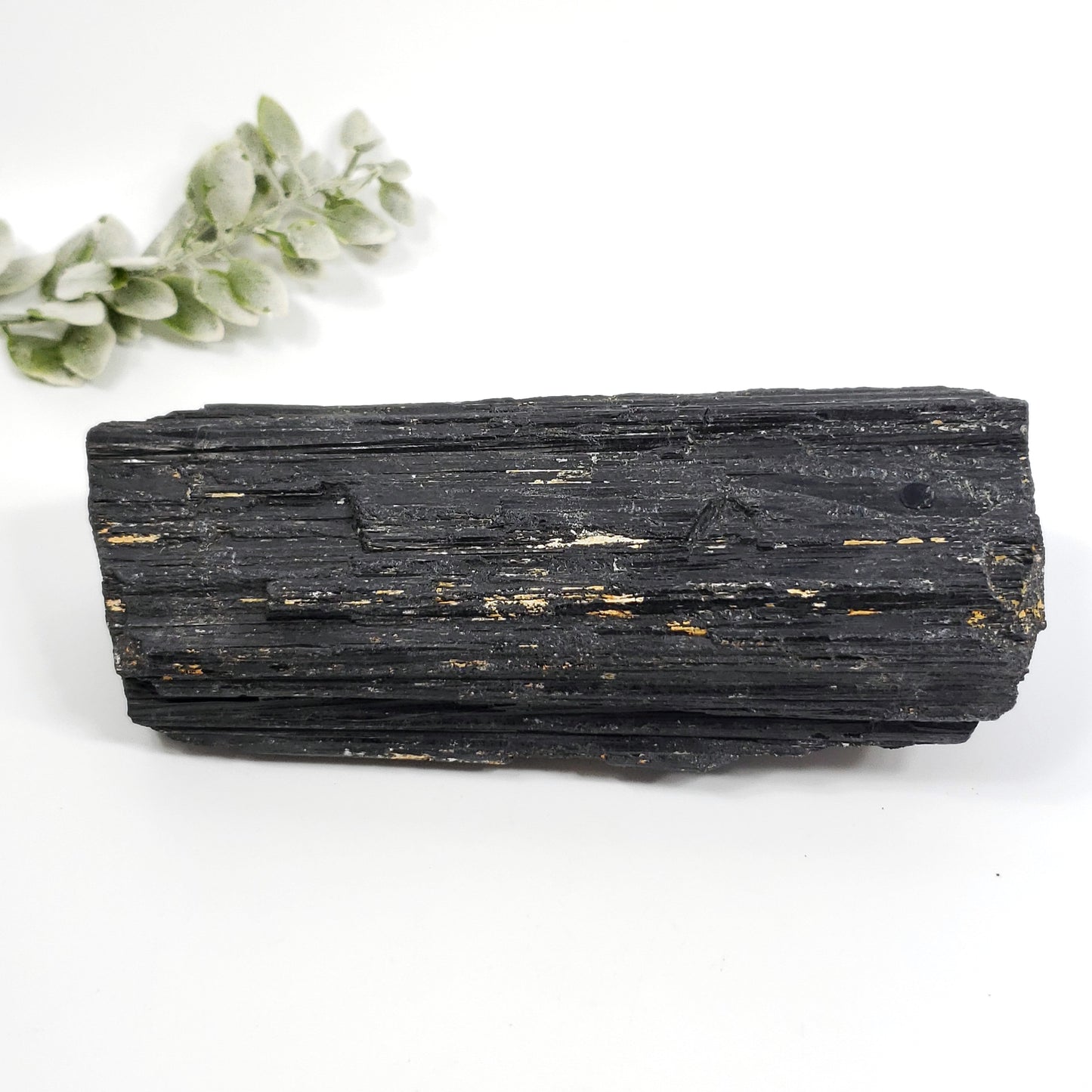 Large Raw Black Tourmaline Crystal – Protection, Grounding, and Cleansing Energy