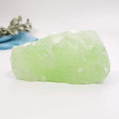 Green Calcite Crystal for Emotional Renewal and Balance