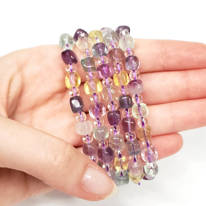 Rainbow Fluorite Bracelet – Clarity, Balance and Gentle Energy Flow