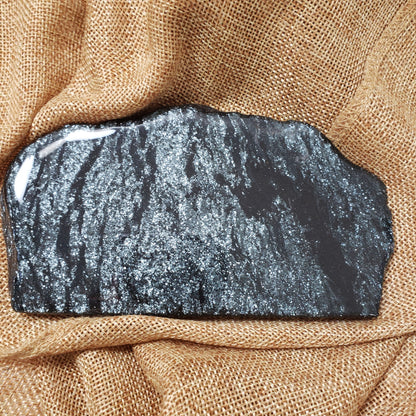 Specular Hematite Slab for Grounding, Focus, and Steady Strength