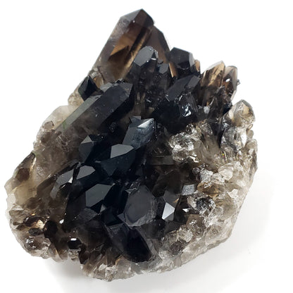 Large Smoky Quartz Cluster from Brazil for Grounding and Protection