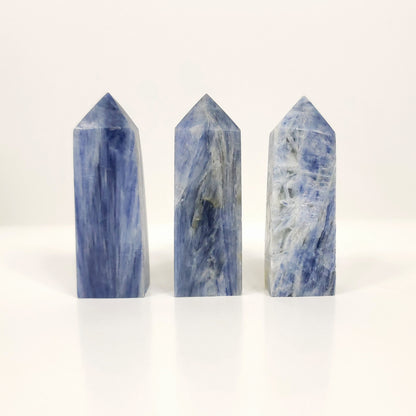 Blue Kyanite Point for Clarity, Alignment, and Calm