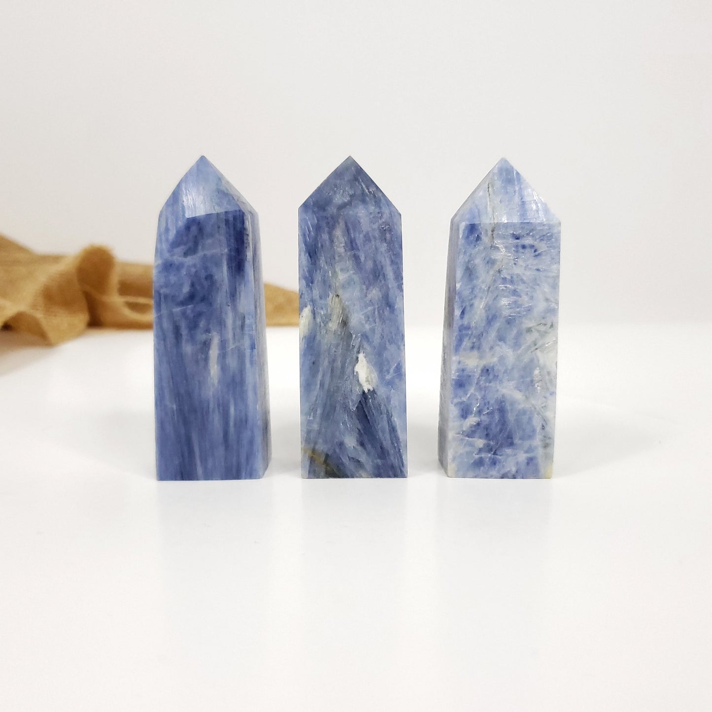 Blue Kyanite Point for Clarity, Alignment, and Calm