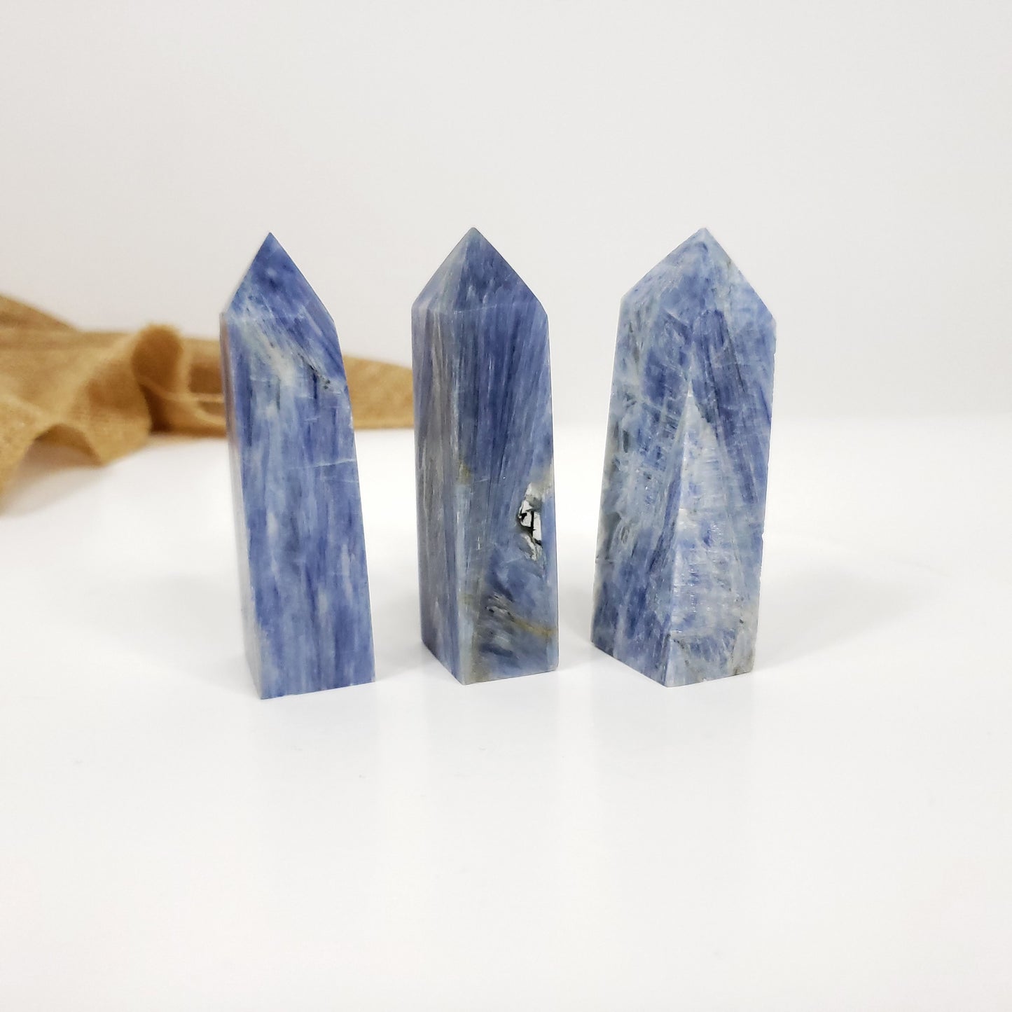 Blue Kyanite Point for Clarity, Alignment, and Calm