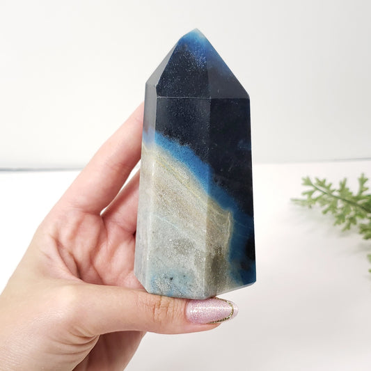 Troilite Point for Clarity, Inner Awareness, and Grounded Energy