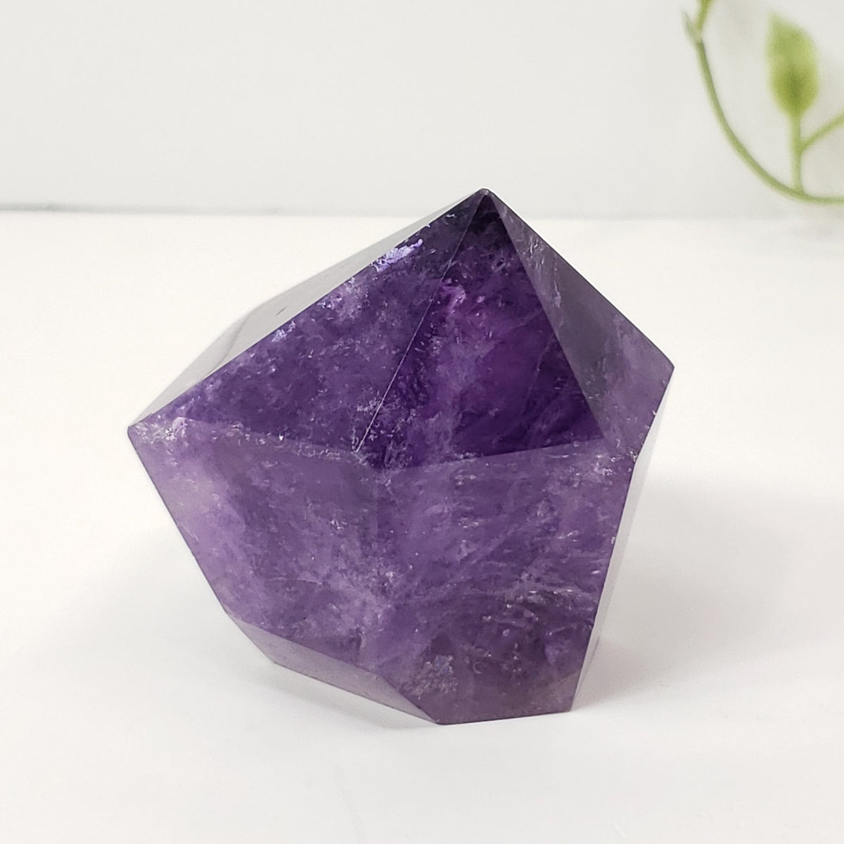 Premium Amethyst Point | Deep Purple Crystal for Calm &amp; Clarity