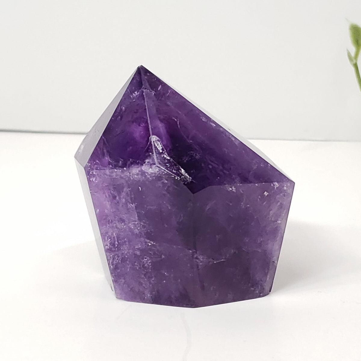 Premium Amethyst Point | Deep Purple Crystal for Calm &amp; Clarity