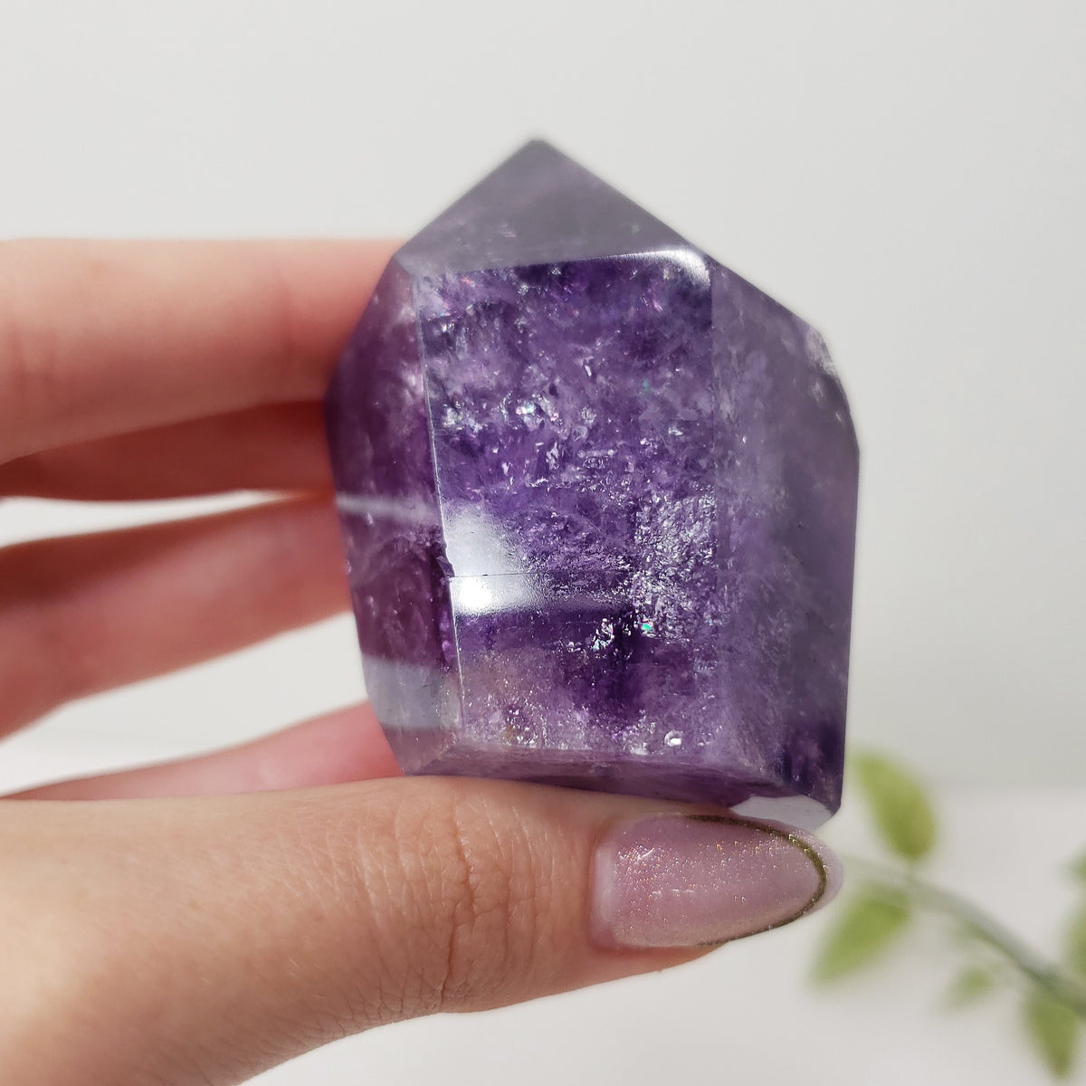 Premium Amethyst Point | Deep Purple Crystal for Calm &amp; Clarity