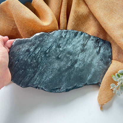 XL Specular Hematite Slab – For Grounding, Strength, and Reflective Energy