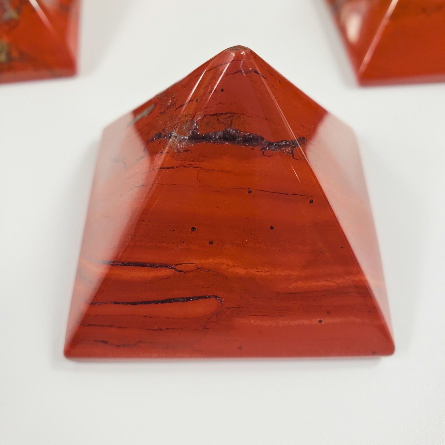 Red Jasper Pyramid